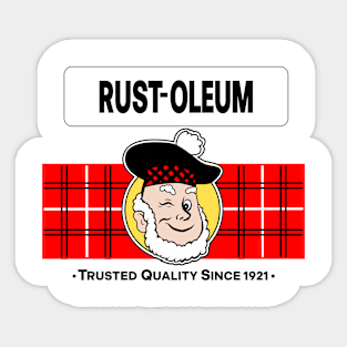 RUSTOLEUM SPRAY PAINT TRIBUTE ( WHITE) Sticker